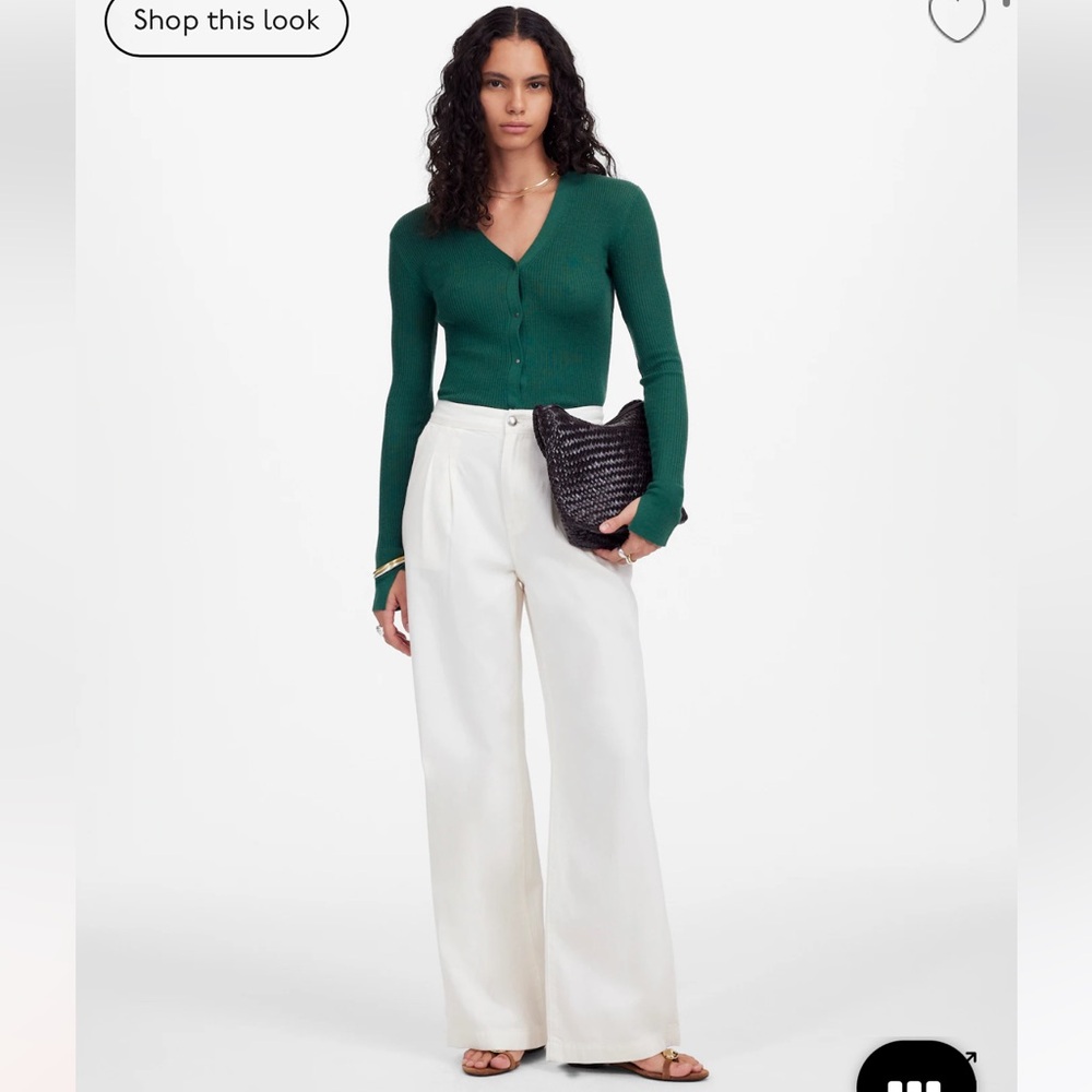 Madewell The Harlow Wide-Leg Jean: Airy Denim Edition